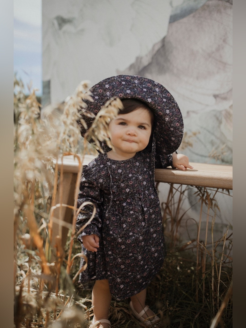 Jamie Kay Organic Cotton Pincord Frankie Dress - Prairie Rose